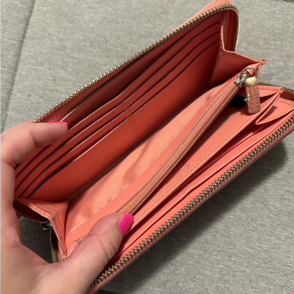 Pink Coach Wallet - Picture 2 of 4